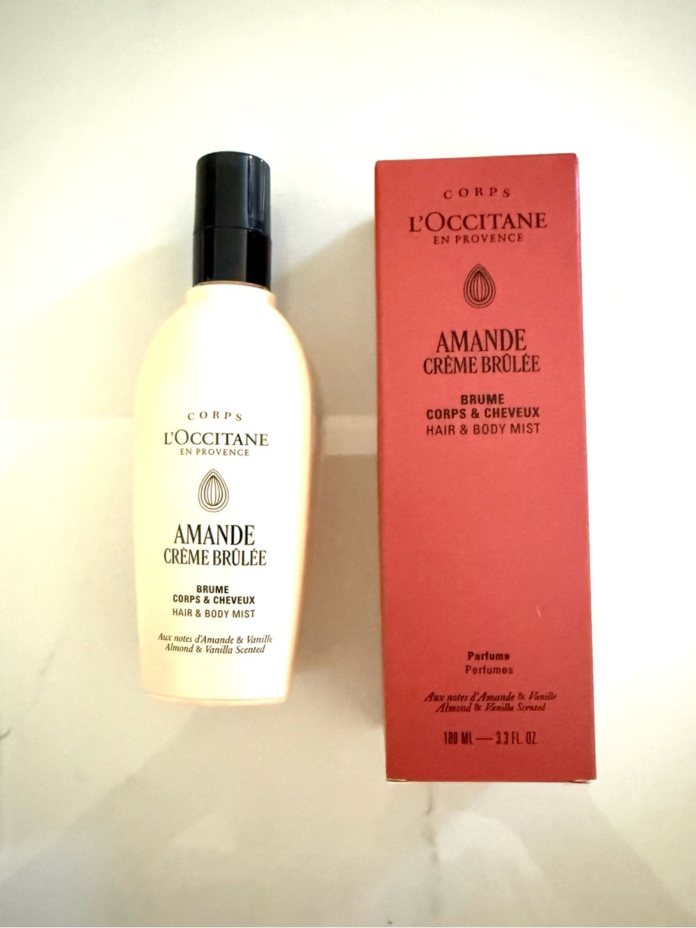 L'OCCITANE Amande Crème Brûlée Hair & Body Mist -
